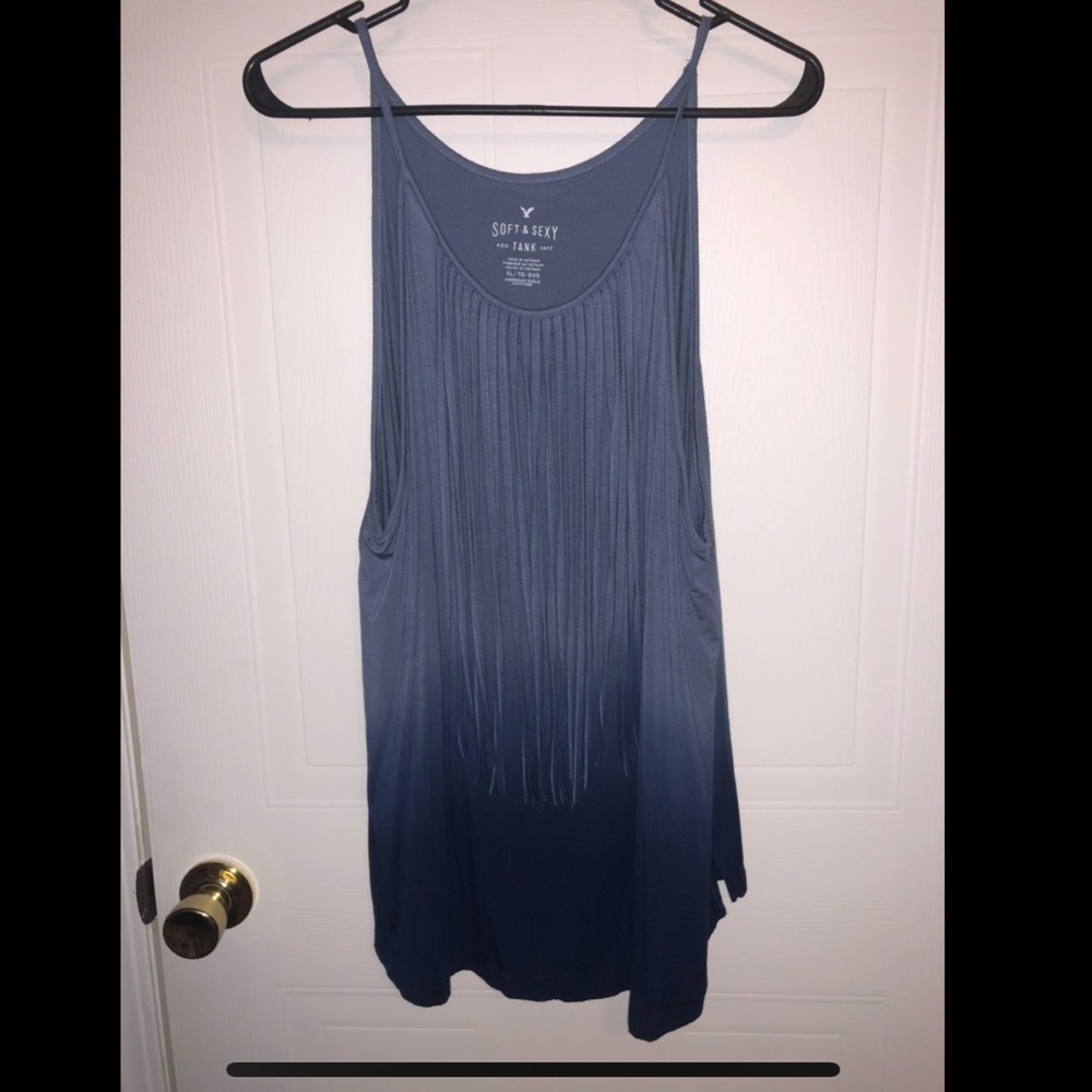 Ombré American Eagle Tank Top